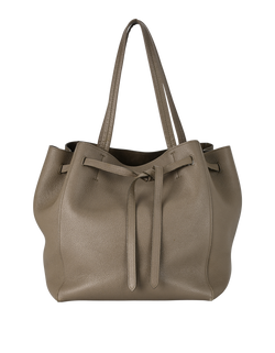 Medium Phantom Cabas, Leather, Grey, SCU4211, 2*